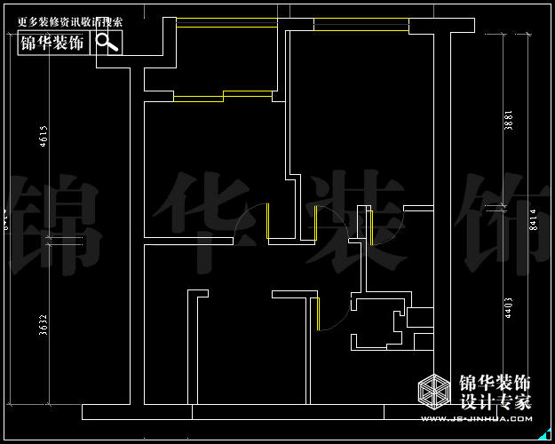 德盈國(guó)際廣場(chǎng)B2戶型68平米  戶型