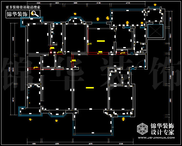 天正濱江B1戶(hù)型234平米 戶(hù)型